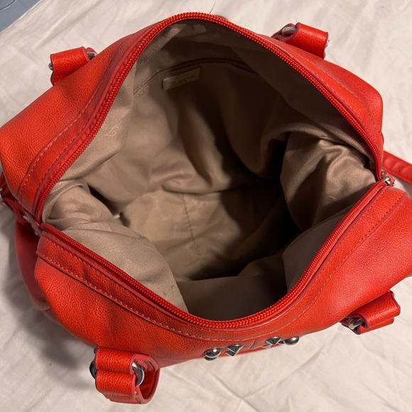 David Jones Bags David Jones Vintage Red Large Shoulder Bag Poshmark